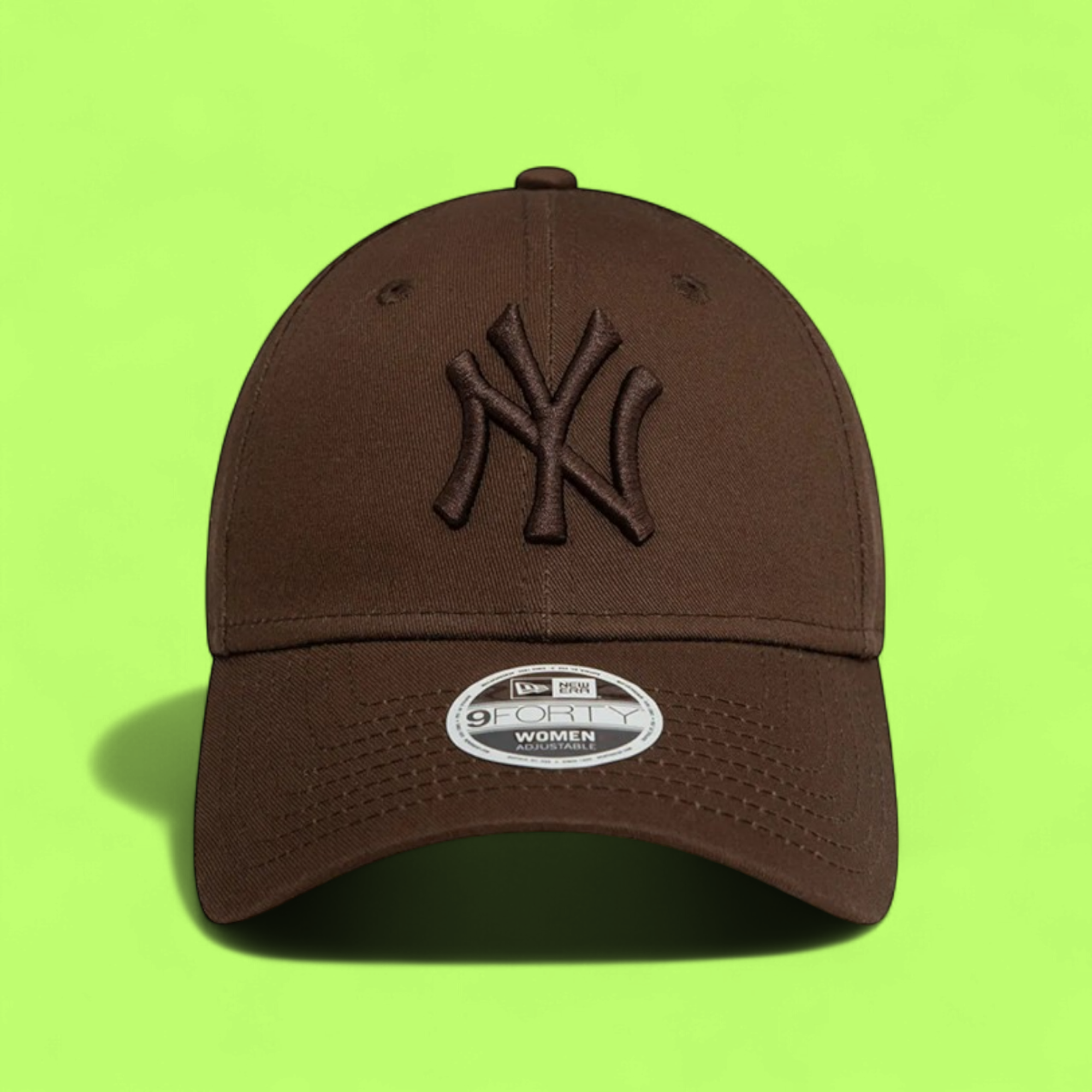 NEW YORK YANKEES BROWN BASEBALL CAP CLASSIC LOGO STYLE