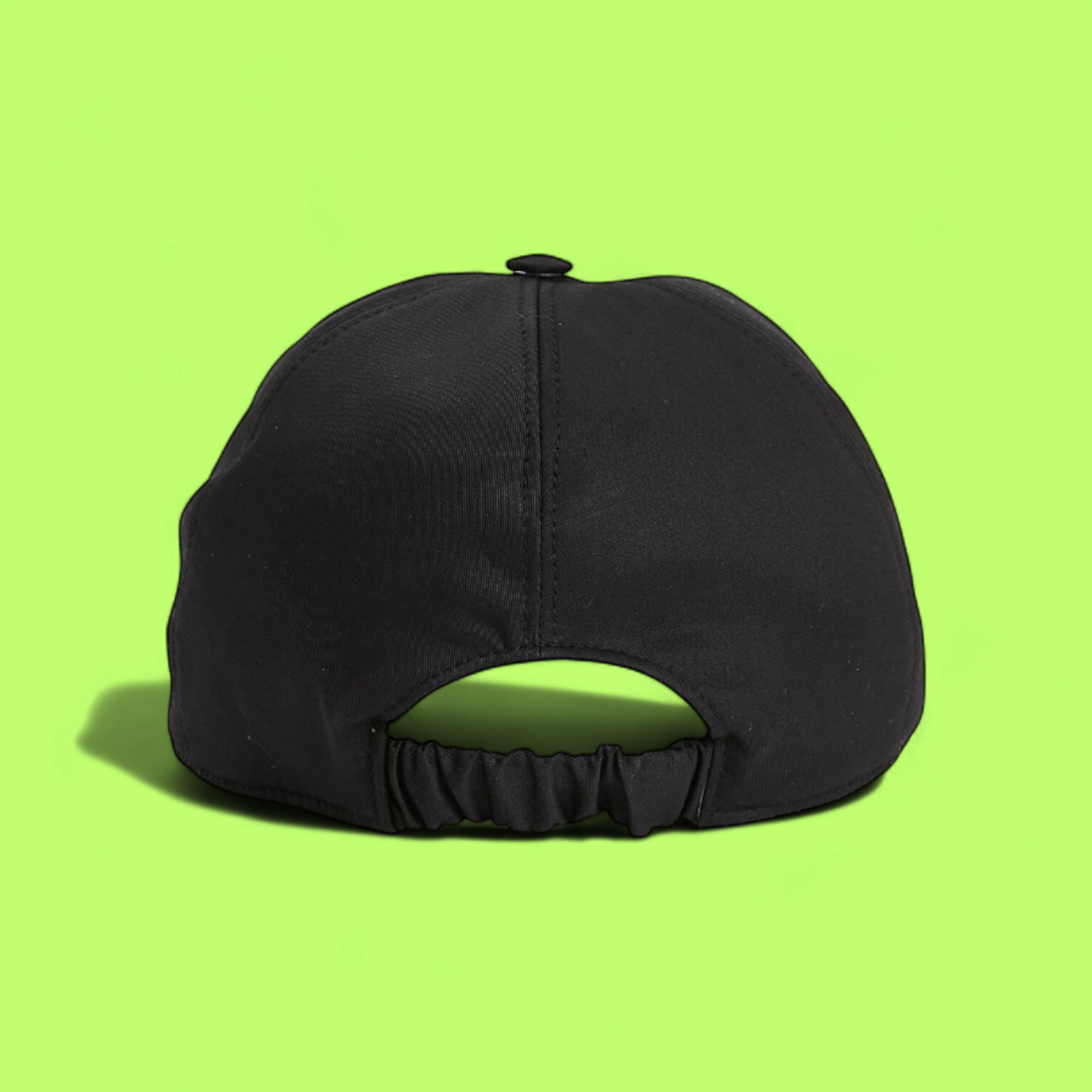 PREMIATA BLACK CAP WITH MINIMAL WHITE LOGO EMBROIDERY CWCD