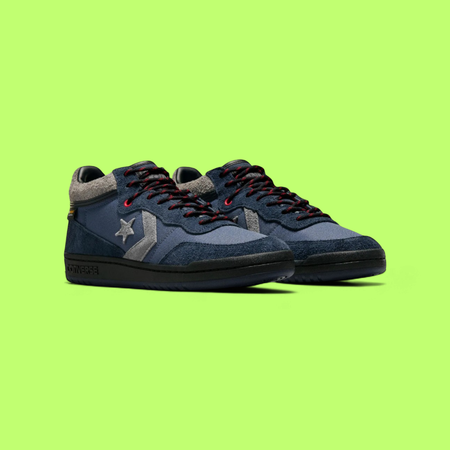 CONVERSE FASTBREAK PRO UNISEX NAVY SUEDE AND CORDURA COURT SNEAKERS
