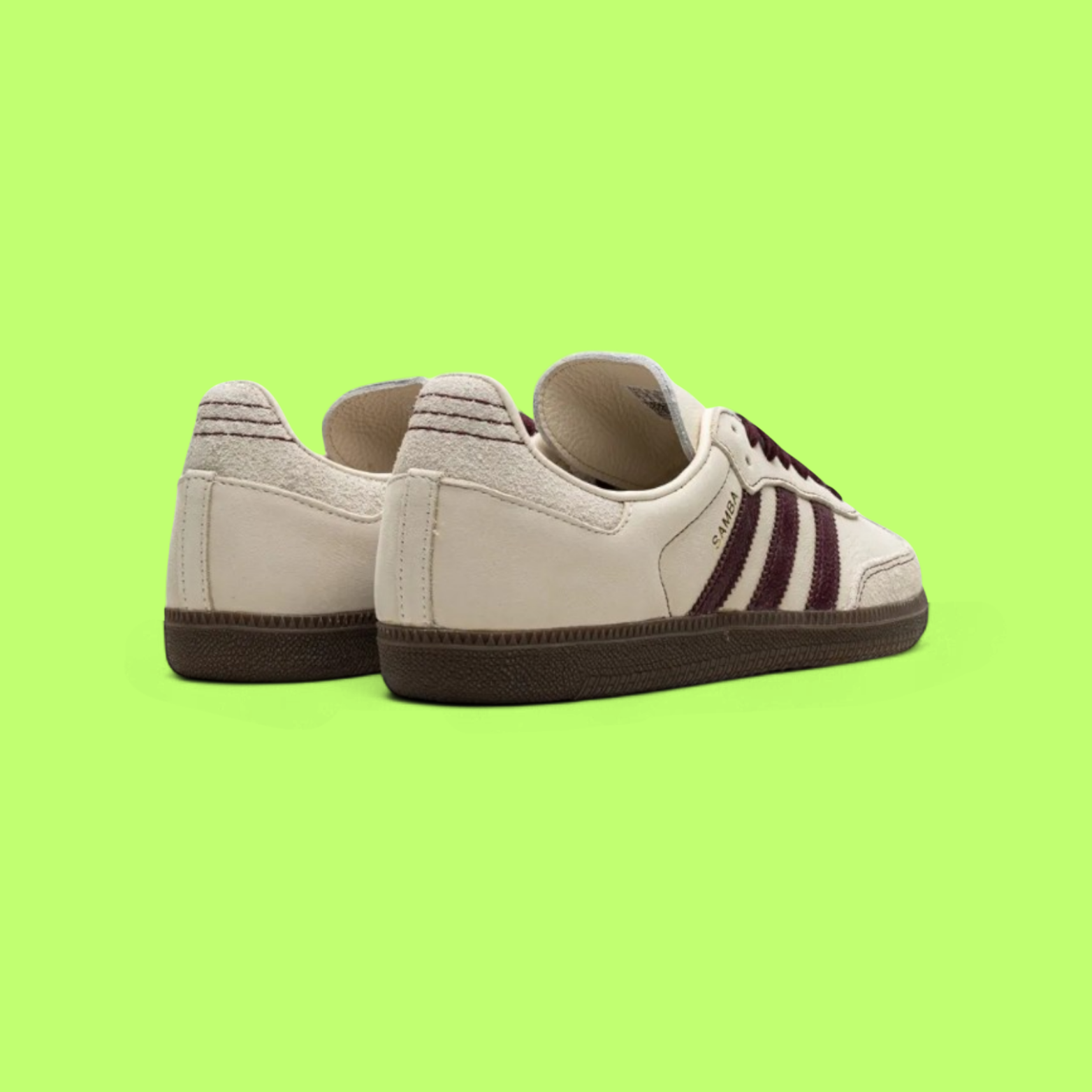 ADIDAS SAMBA OG “WONDER WHITE MAROON” CLASSIC ICON REDEFINED IN STYLE