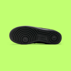NIKE AIR FORCE 1 LOW TRIPLE BLACK CANVAS STREET CLASSIC