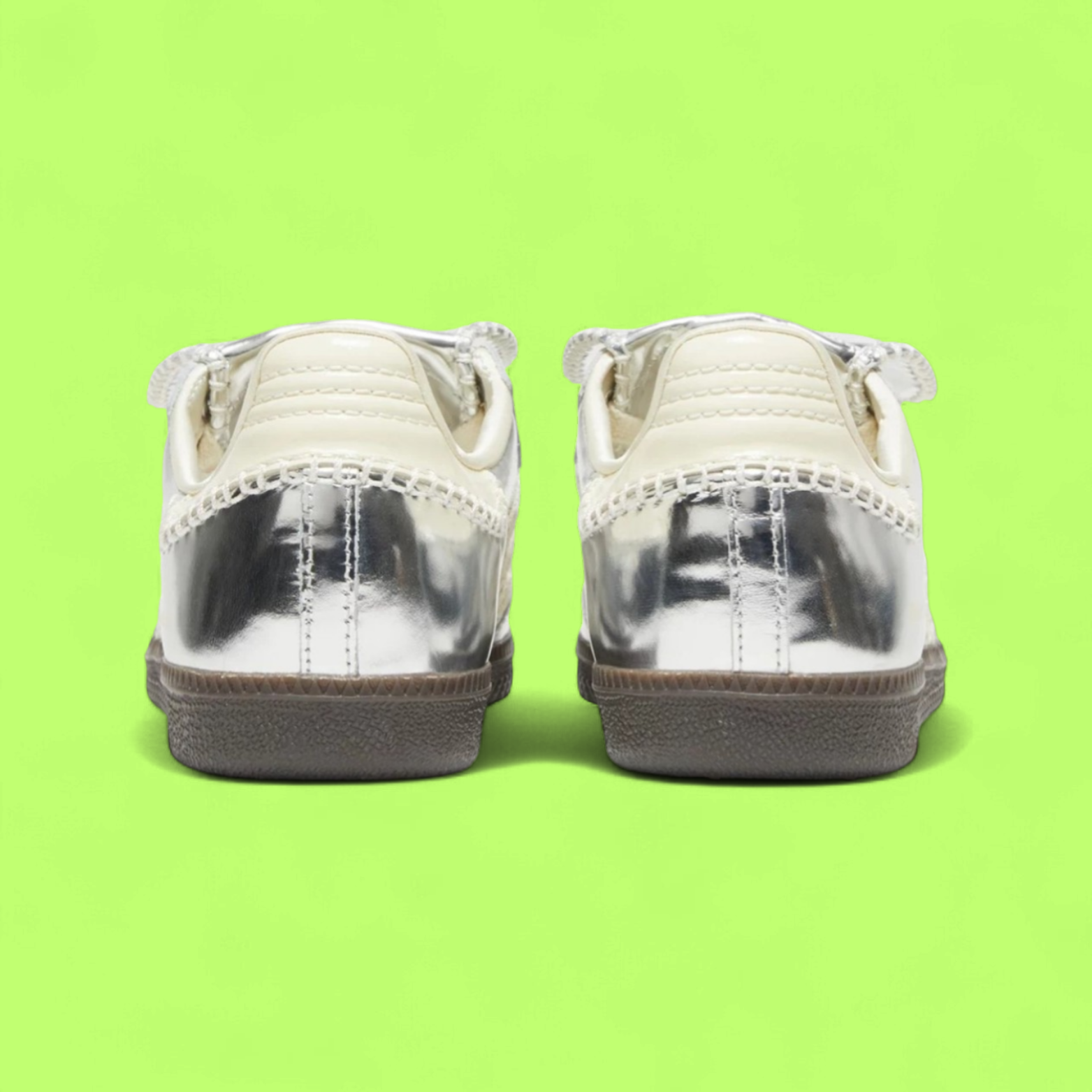 ADIDAS SAMBA WALES BONNER SILVER METALLIC LUXE DROP