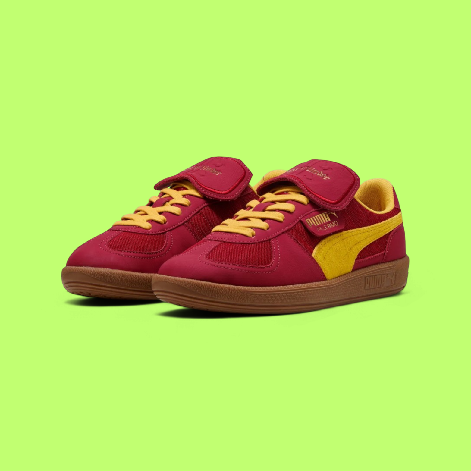 PUMA PALERMO HARRY POTTER UNISEX RED SUEDE LIMITED EDITION SNEAKERS