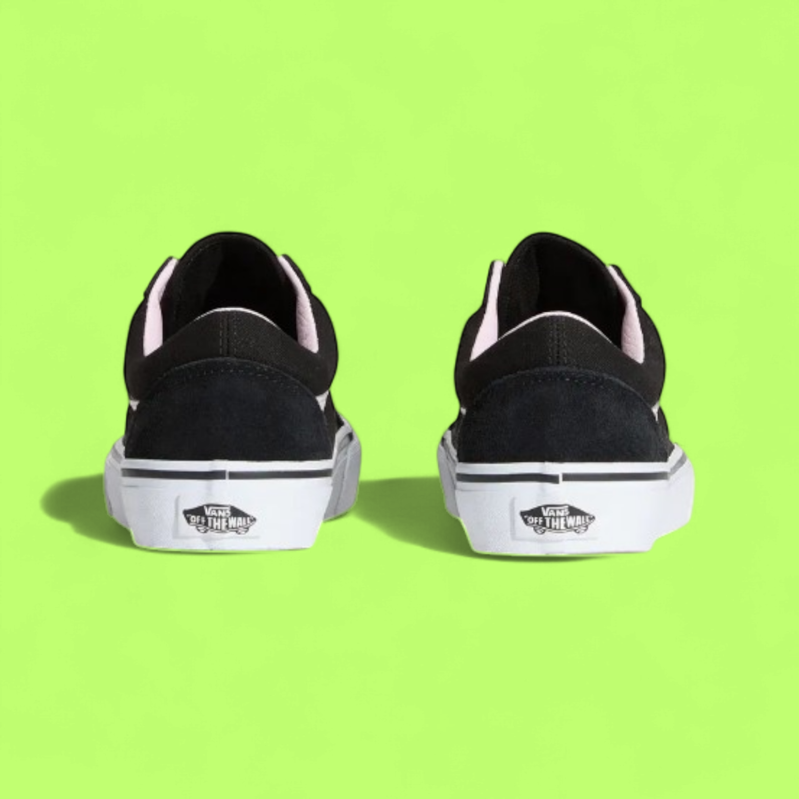 VANS OLD SKOOL BLACK PINK STRIPE CHECKERED LACE STYLE DROPZ