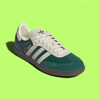 ADIDAS SAMBA OG MEN'S GREEN SUEDE RETRO CASUAL SNEAKERS