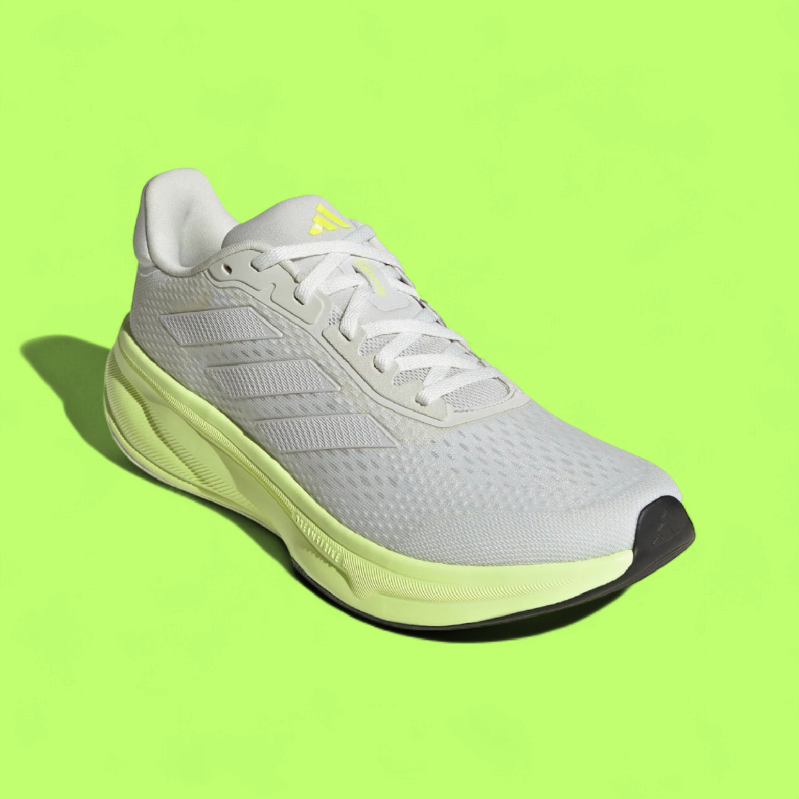 ADIDAS RESPONSE SUPER MEN'S WHITE LIGHTWEIGHT PERFORMANCE RUNNING