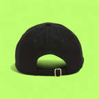 CASABLANCA BLACK BASEBALL CAP WITH RED SUN LOGO EMBROIDERY