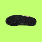 NIKE JORDAN AIR 1 LOW SE MEN'S YELLOW LEATHER RETRO