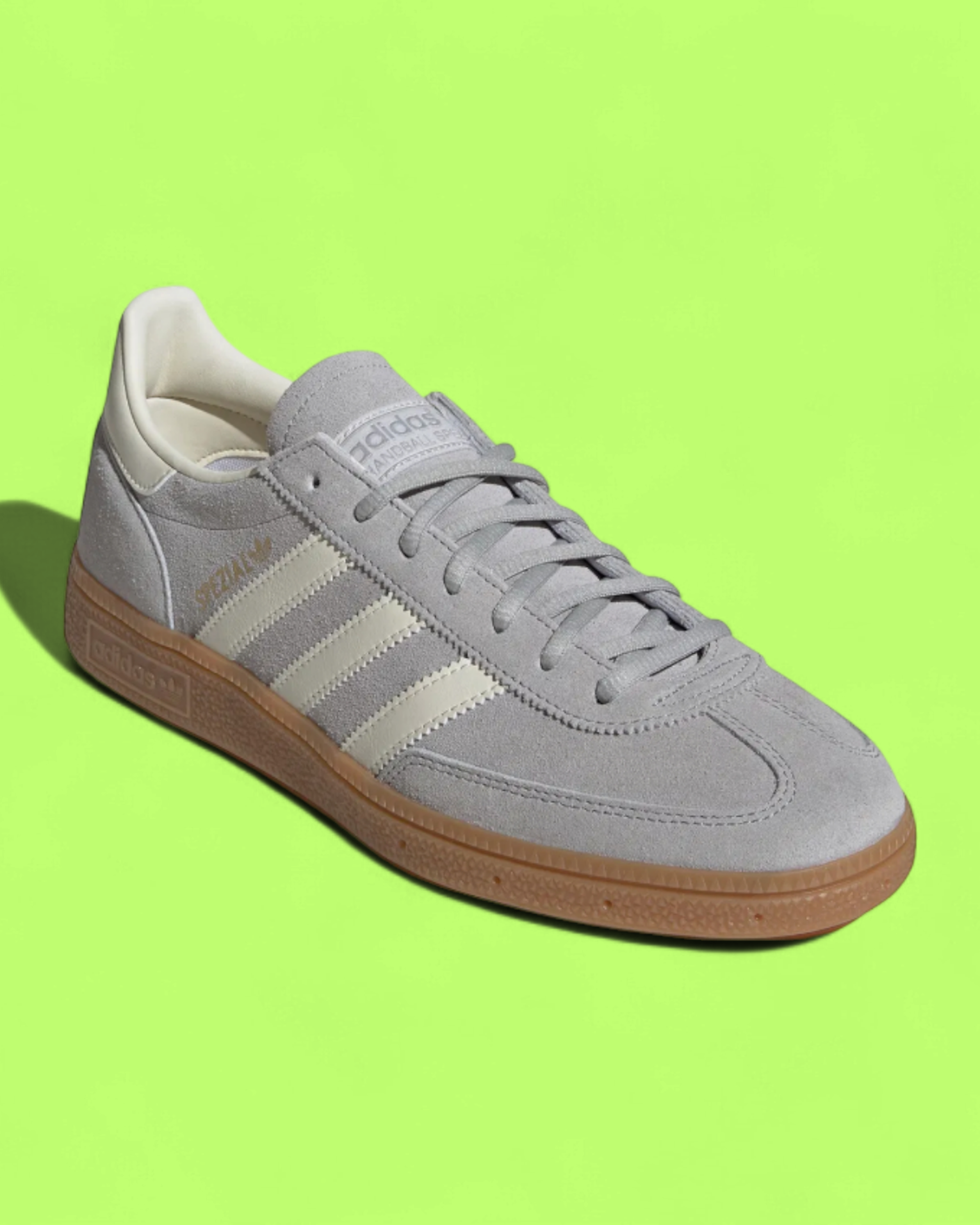 ADIDAS SPEZIAL GREY WHITE GUM RETRO SUEDE CASUAL SNEAKERS