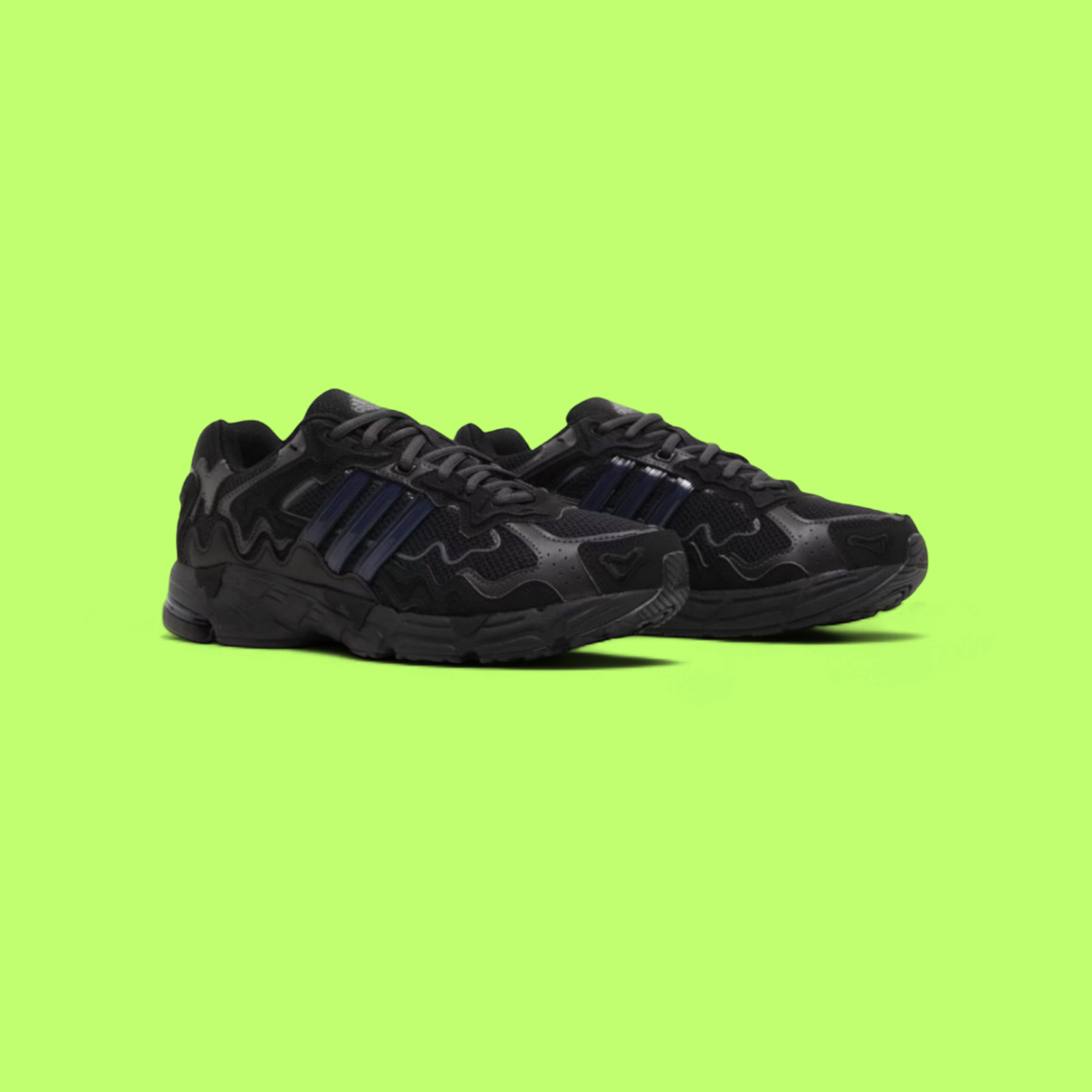 ADIDAS RESPONSE CL BAD BUNNY TRIPLE BLACK THE GARDEN EDITION