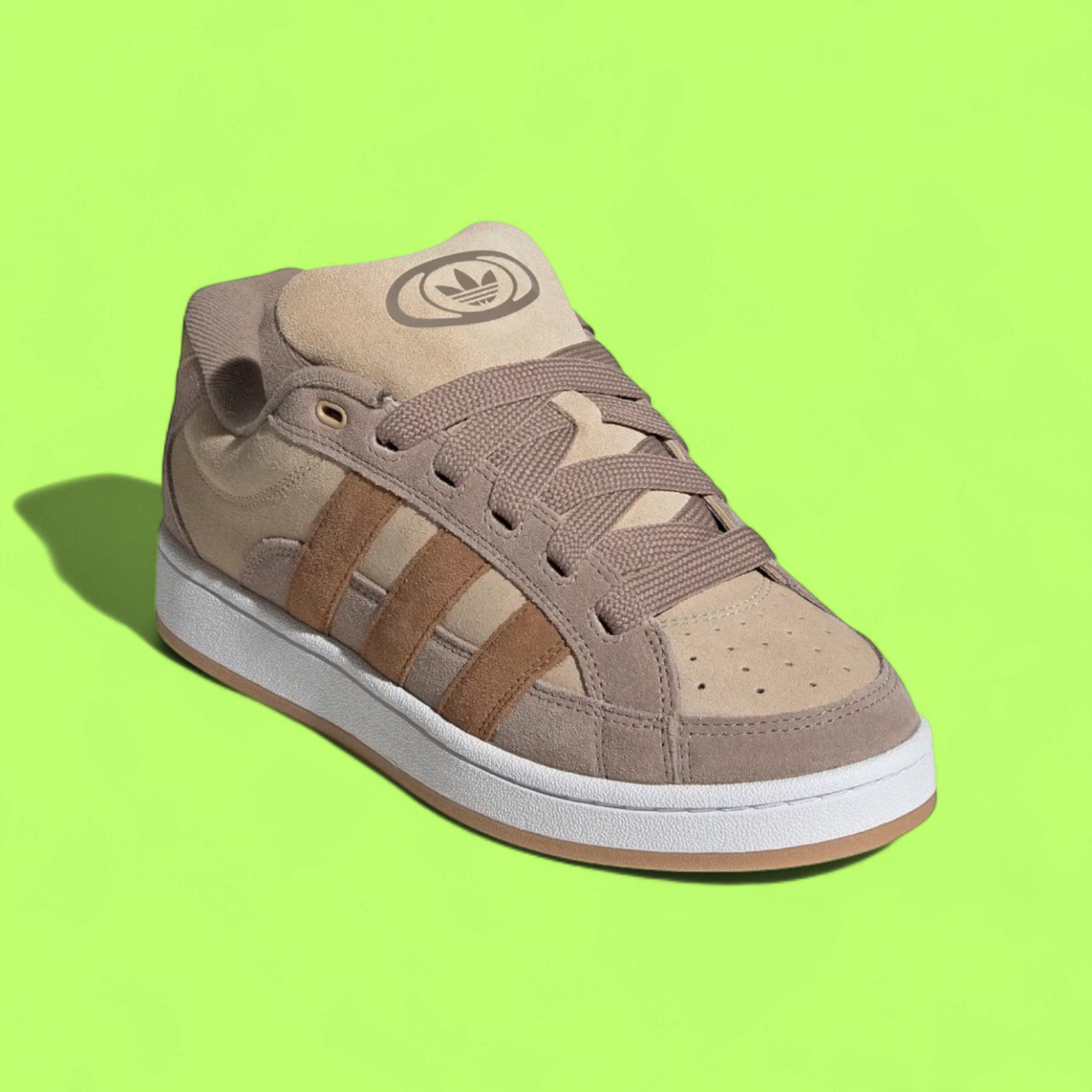 ADIDAS CAMPUS 00S BETA MEN'S BEIGE SUEDE RETRO CASUAL SNEAKERS