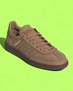 ADIDAS SPEZIAL BROWN SUEDE TONAL STRIPES RETRO CASUAL SNEAKERS