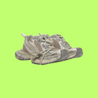 BALENCIAGA TRACK USED EFFECT BEIGE MESH SNEAKERS CWCD