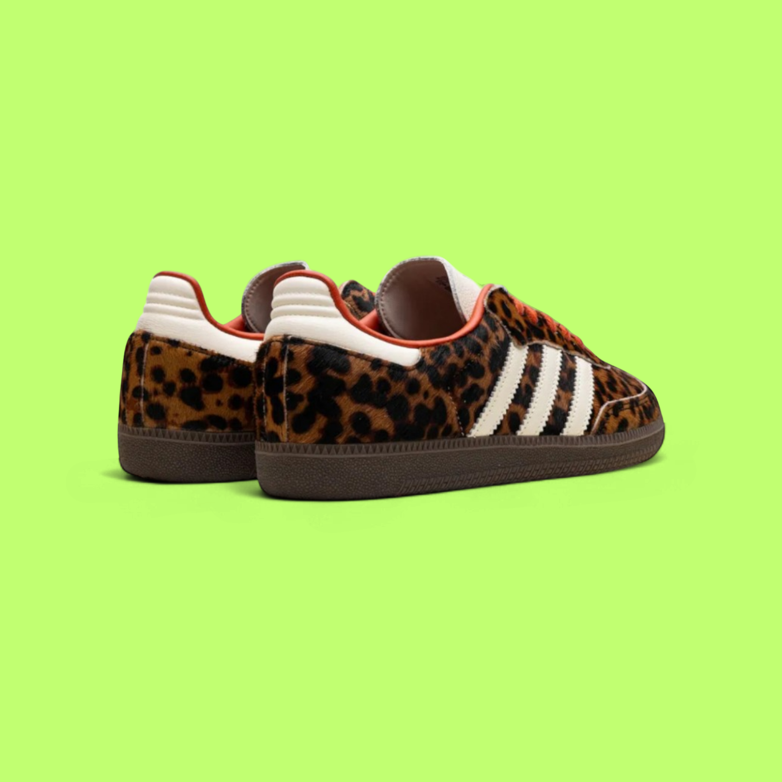 ADIDAS SAMBA OG ORANGE LEOPARD LIMITED RETRO STYLE EDITION ICONZ