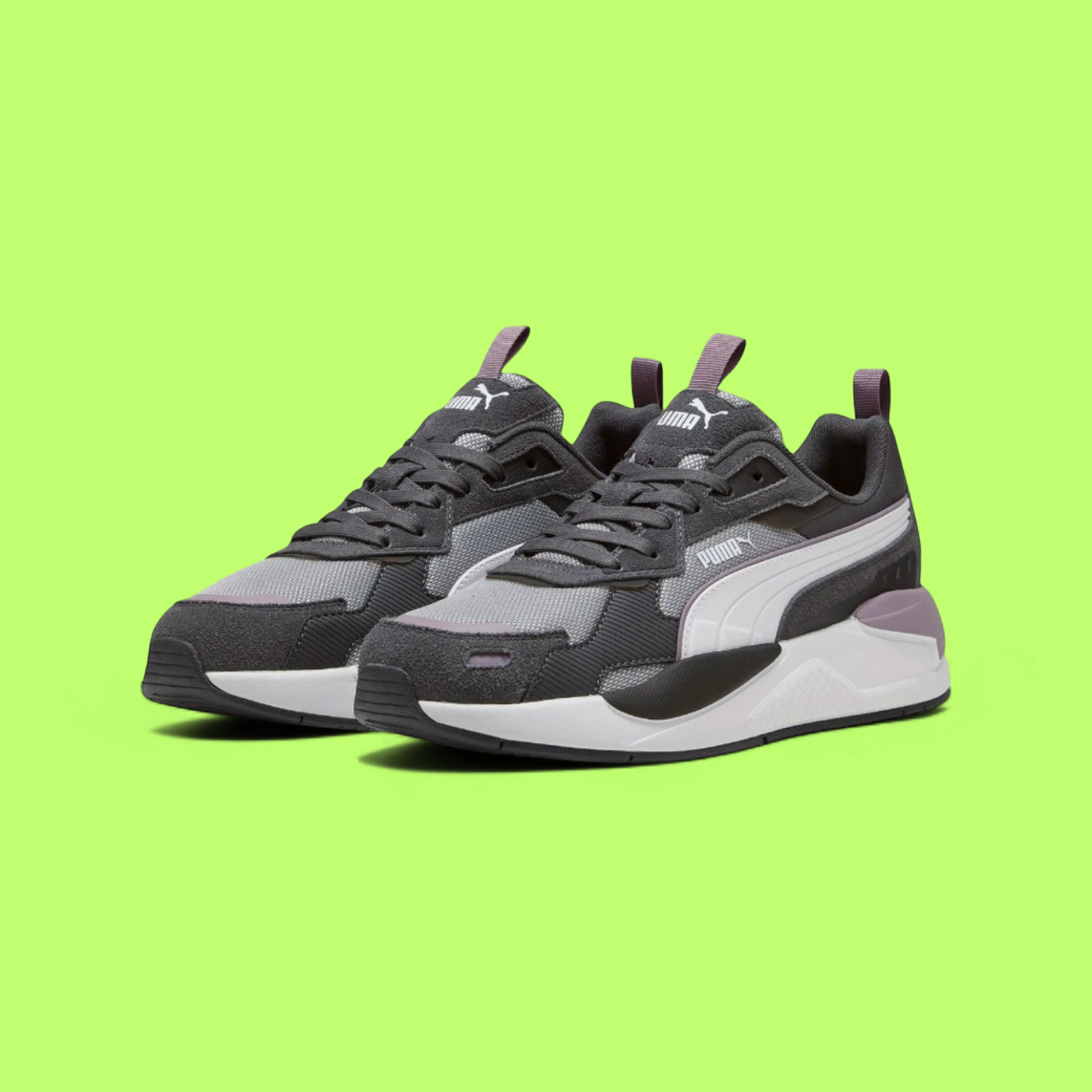 PUMA X-RAY 3 SD UNISEX GREY RETRO STYLE SNEAKERS