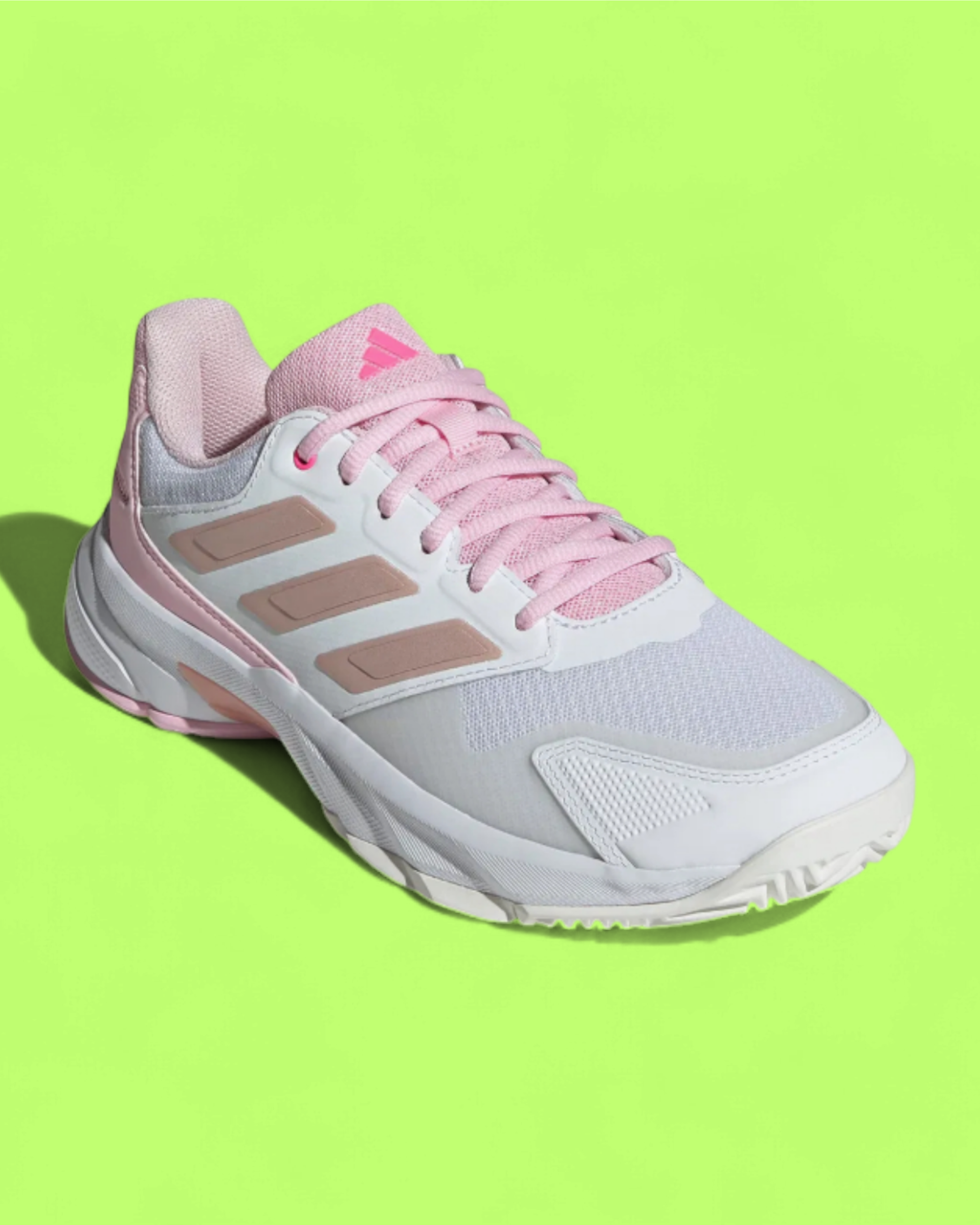 ADIDAS COURTJAM CONTROL PINK WHITE WOMENS LIGHTWEIGHT CWCD
