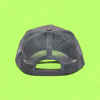 JOHN HATTER GREY MESH BASEBALL CAP WITH HANGOVER LOGO