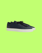 COMMON PROJECTS ORIGINAL ACHILLES LOW NAVY LEATHER CLASSIC