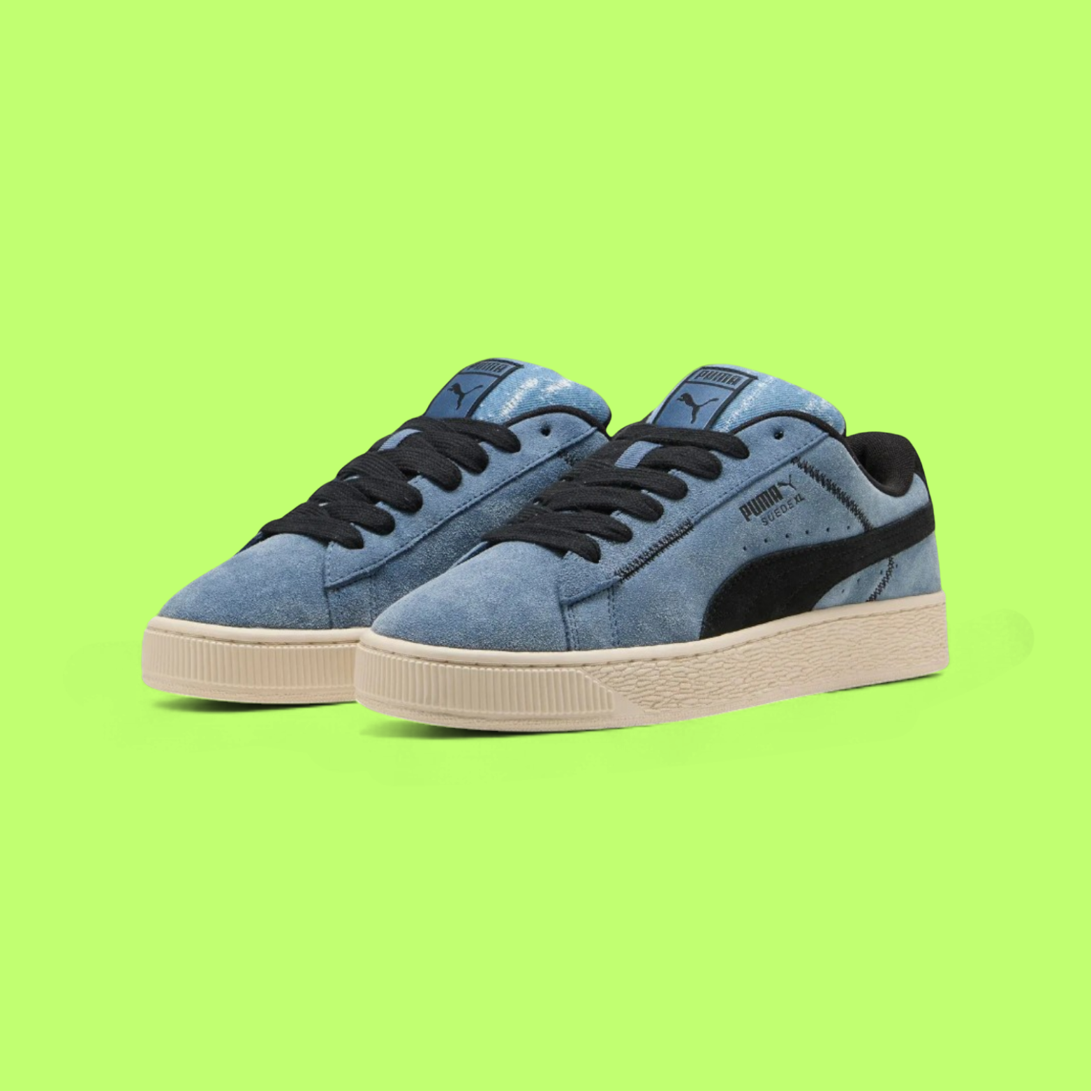 PUMA SUEDE XL THRIVE & TRIUMPH UNISEX NAVY SPORTS SHOES