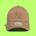 NEW YORK YANKEES CAMEL BEIGE BASEBALL CAP CLASSIC LOGO
