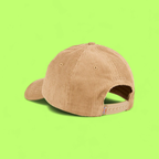 DICKIES CORDUROY BASEBALL CAP WITH SMALL LOGO IN BROWN
