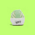 VANS AUTHENTIC PLATFORM GREEN ZEBRA PRINT CASUAL STYLE DROP