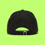 BLACK CAP WITH TONE ON TONE EMBROIDERED SHIELD PATCH CWCD