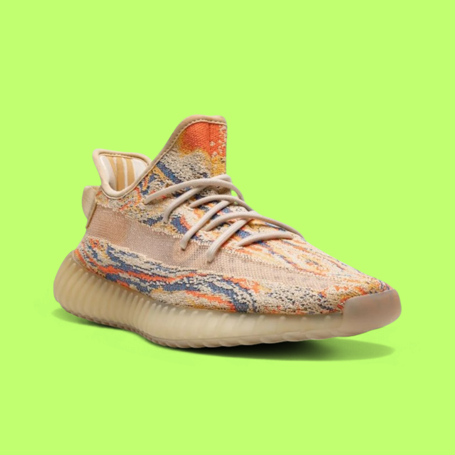 ADIDAS YEEZY BOOST 350 V2 MX OAT MULTICOLOR KNIT REFLECTIVE DROP