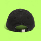 STONE ISLAND BLACK CAP WITH TONAL EMBROIDERED LOGO CWCD
