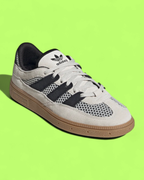 ADIDAS HANDBALL SPEZIAL WHITE BLACK MESH SUEDE GUM SOLE