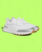 BRUNELLO CUCINELLI WHITE KNIT LUXURY MINIMAL SLEEK COMFORT