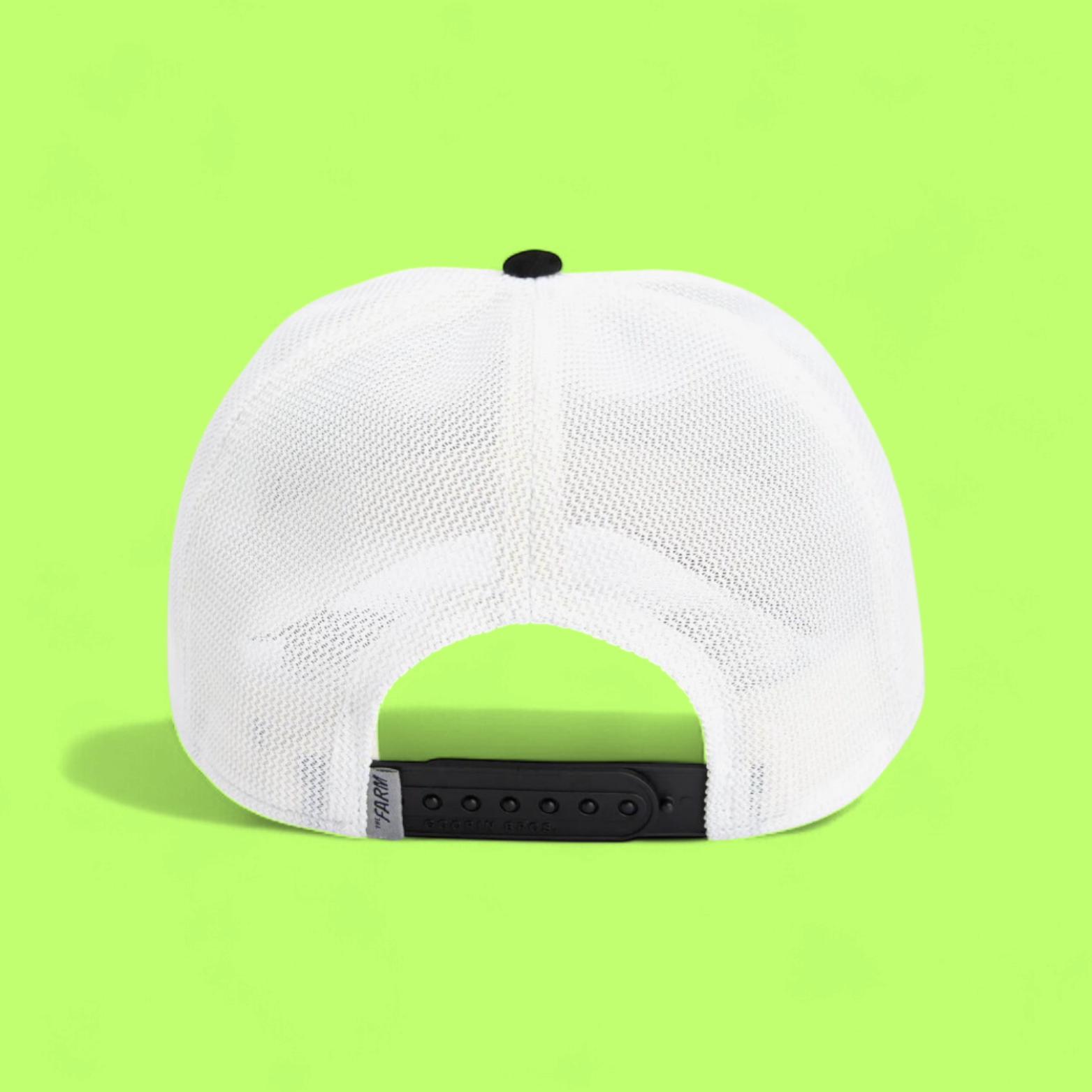 DEADLY SCORPION TRUCKER CAP WITH BLACK AND WHITE CONTRAST