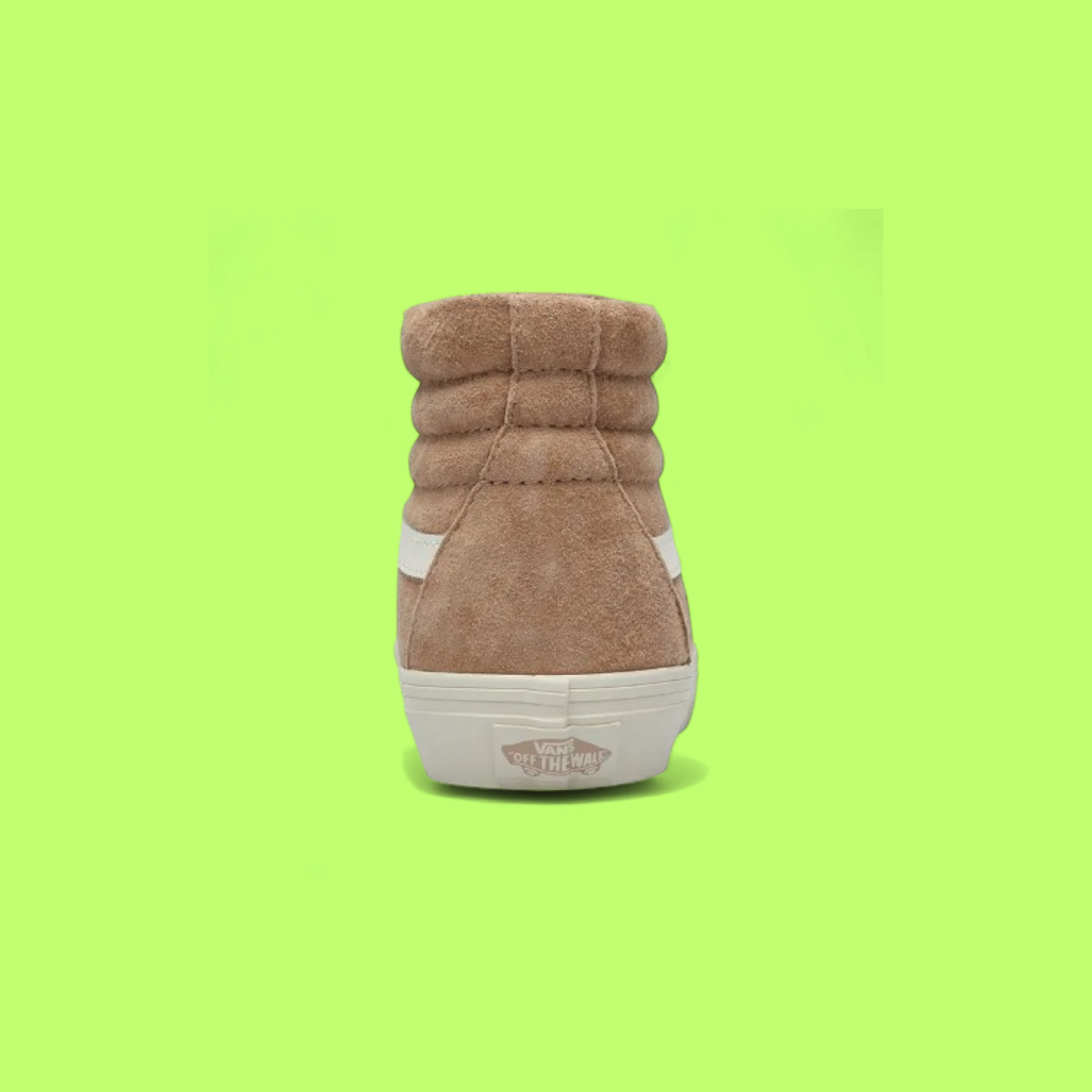 VANS SK8-HI SUEDE BEIGE WHITE CLASSIC HIGH TOP SNEAKERS