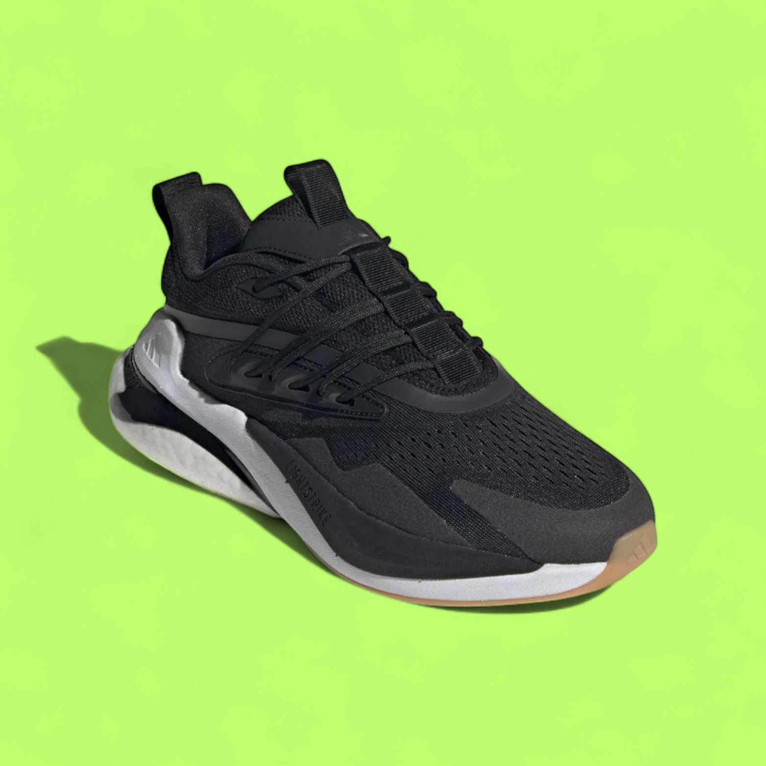 ADIDAS ALPHABOOST V2 MEN'S BLACK PERFORMANCE DAILY RUNNING SHOES