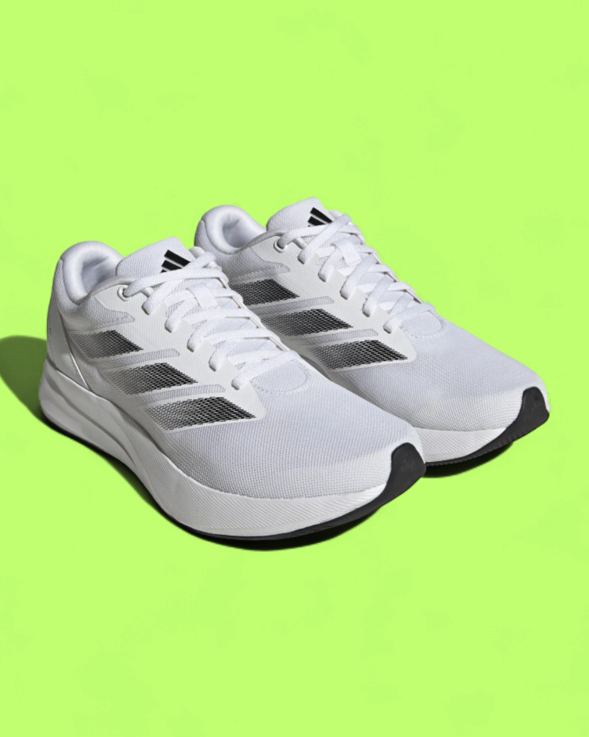 ADIDAS DURAMO RC WHITE LIGHTWEIGHT BREATHABLE RUNNING SHOES