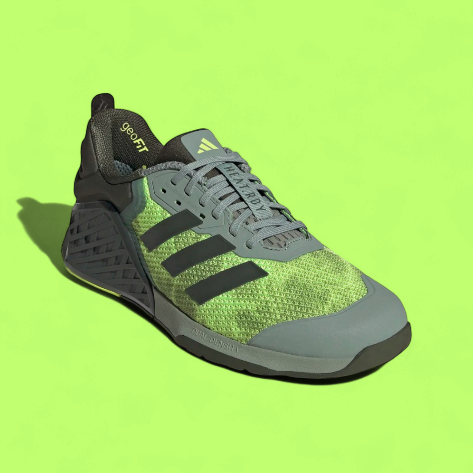 ADIDAS DROPSET 3 MEN'S GREEN PERFORMANCE DAILY TRAINING SNEAKERS