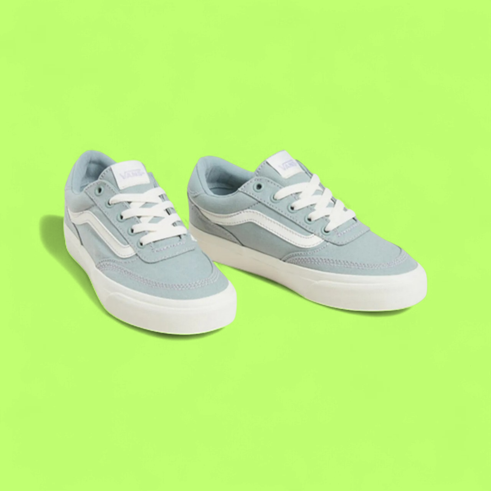 VANS OLD SKOOL LIGHT BLUE WHITE CANVAS SKATE SNEAKERS DROPZZ