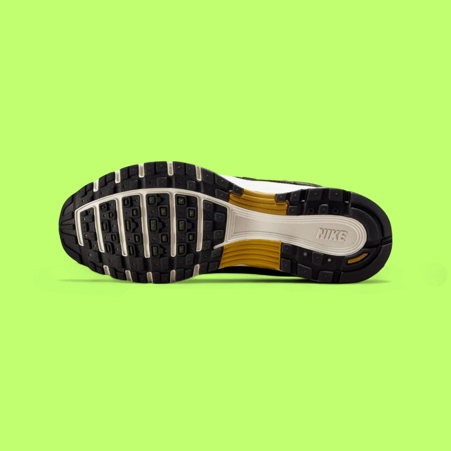 NIKE P-6000 SE BLACK GOLD MEN'S RETRO RUNNING SNEAKERS
