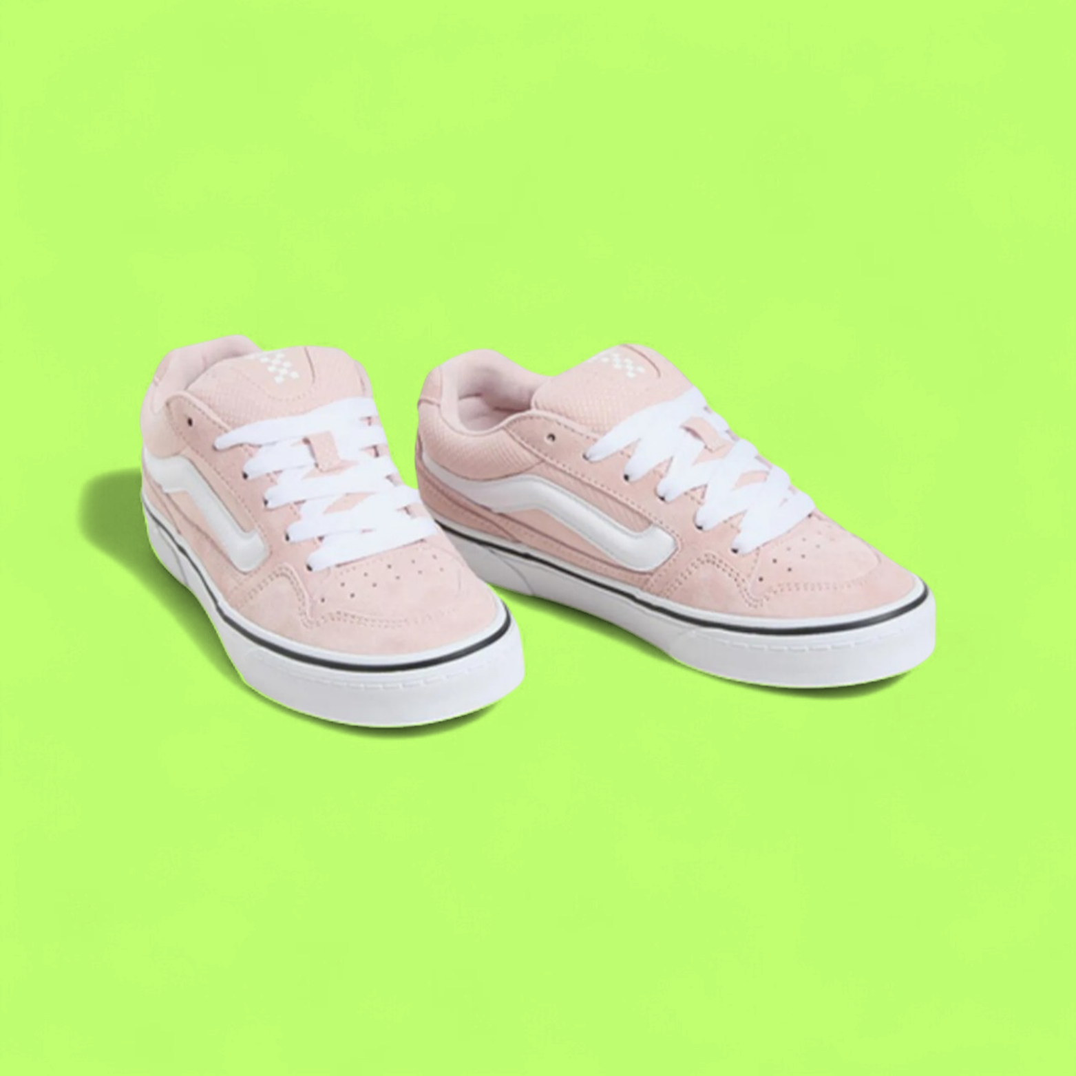 VANS LOWLAND CC PINK WHITE SUEDE RETRO SKATE STYLE DROPZZ ICON