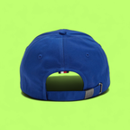 TOMMY HILFIGER BLUE COTTON CAP WITH SMALL EMBROIDERED FLAG