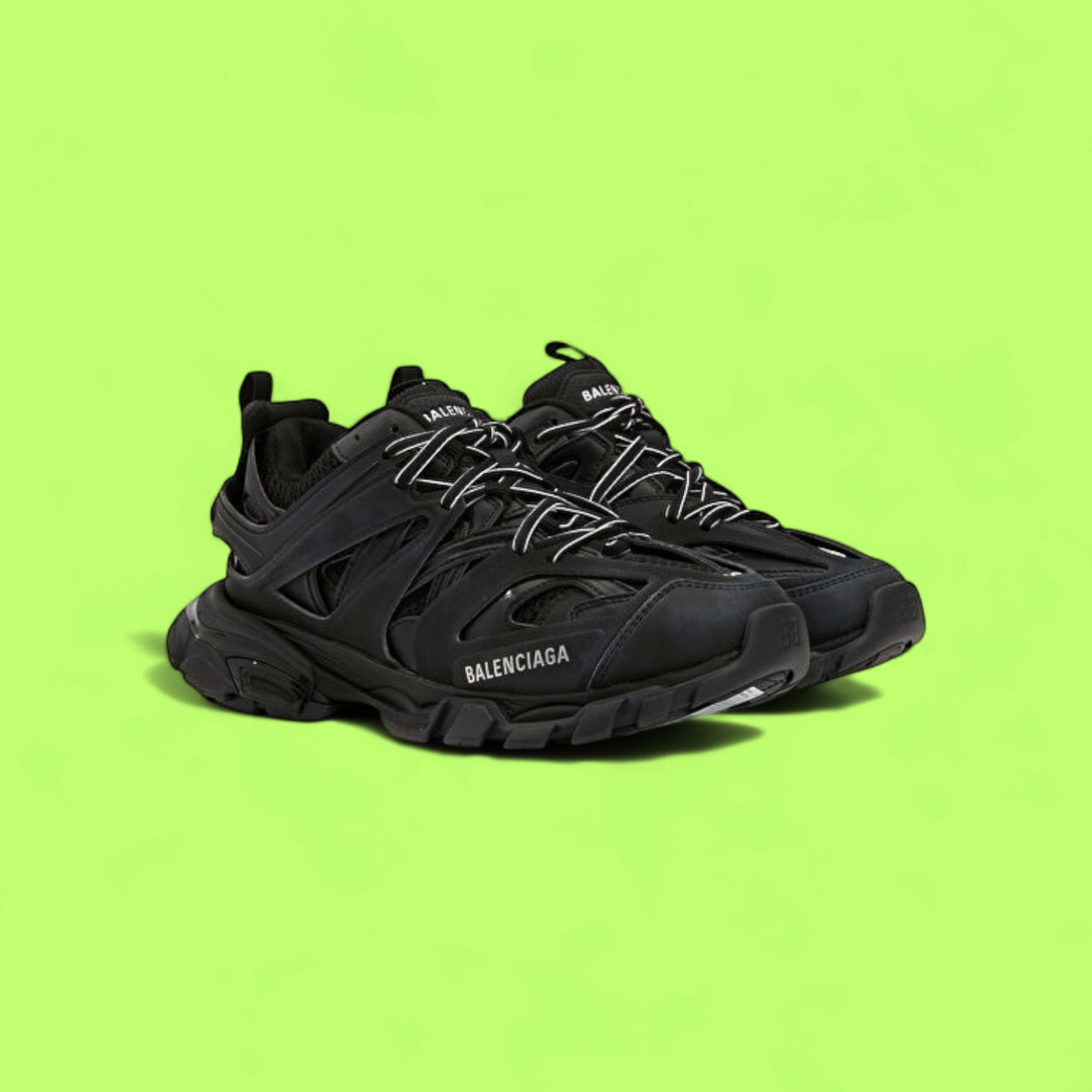 BALENCIAGA TRACK SNEAKERS WITH CUT OUT DESIGN CWCD