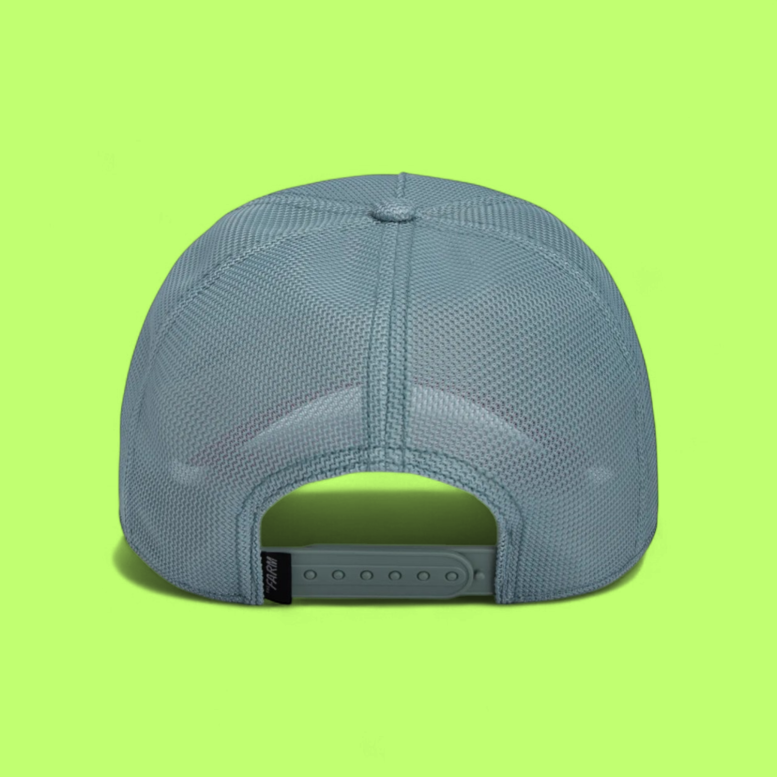 MINT GREEN CAP WITH RED LIONFISH AND POISON PATCH CWCDE