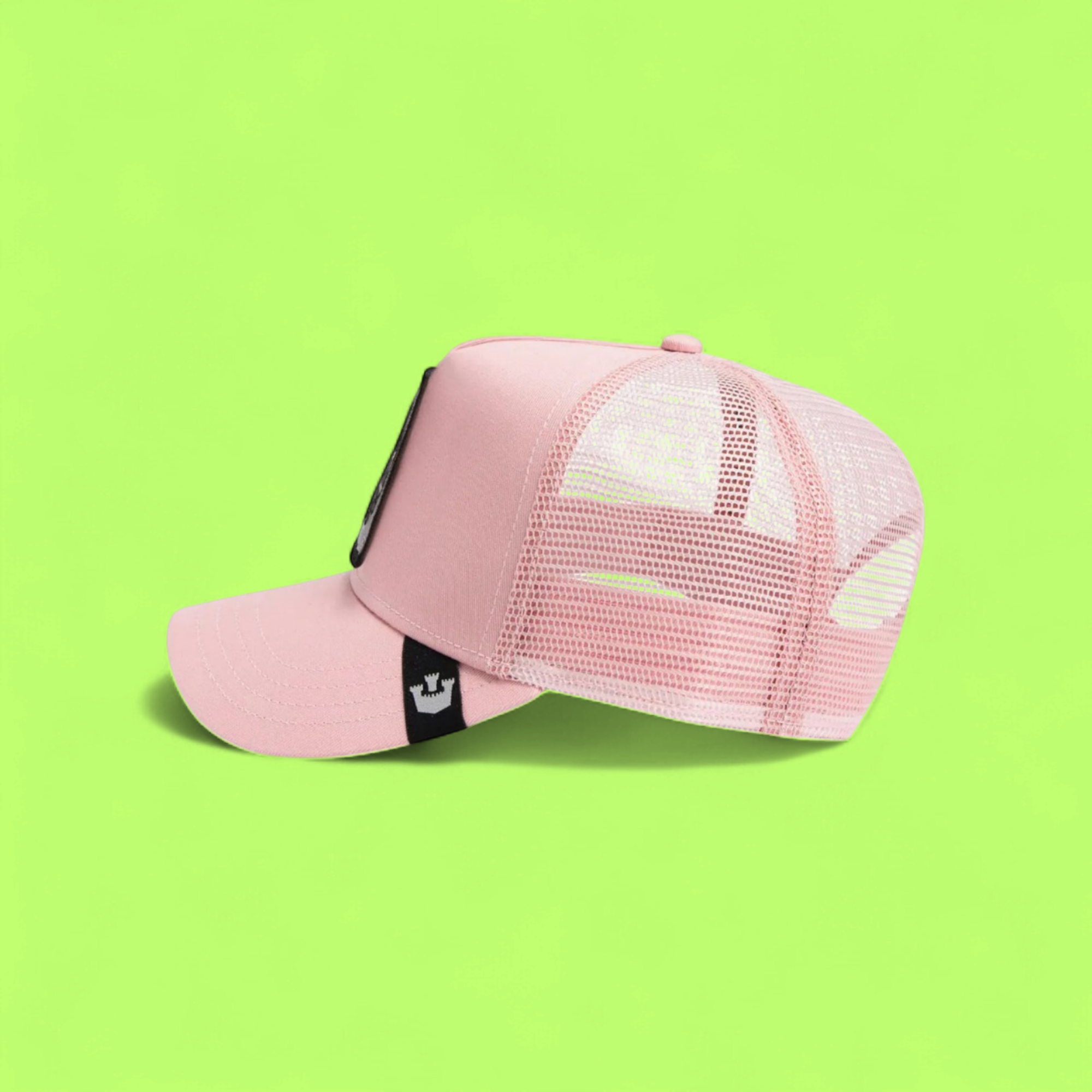 PINK PANTHER EMBROIDERED TRUCKER HAT WITH MESH BACK ICONZZ