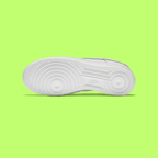 NIKE AIR FORCE 1 '07 MEN'S WHITE LEATHER CLASSIC SNEAKERS