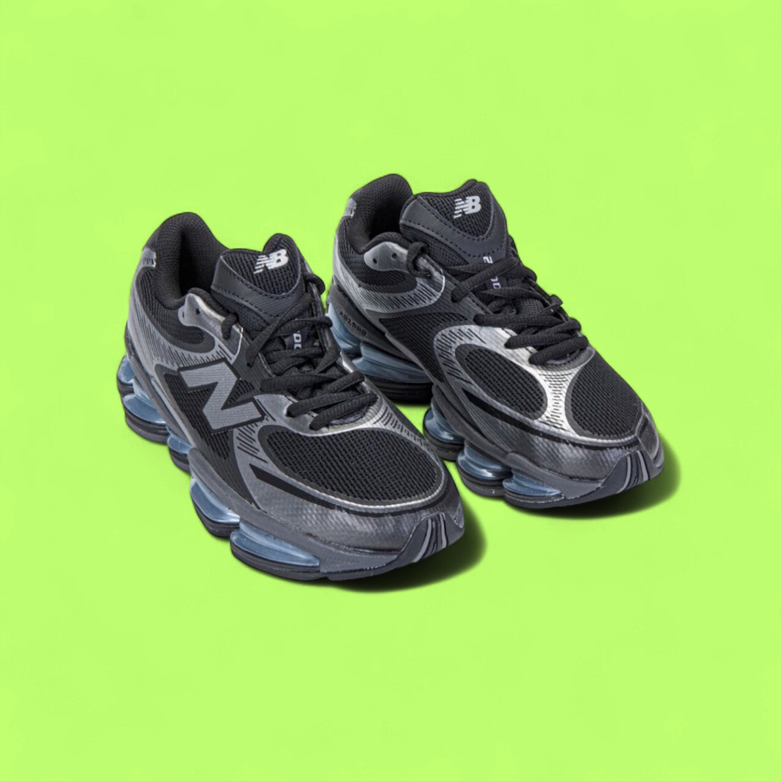 NEW BALANCE ABZORB 2000 BLUE BLACK CLASSIC STYLE EDITION ICON DROPZ