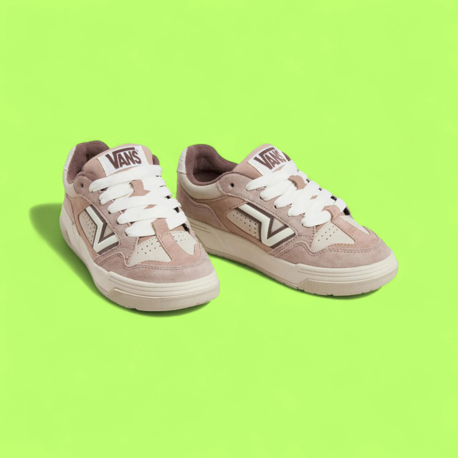 VANS LOWLAND CC SUEDE MUSHROOM PINK BEIGE CASUAL STYLE CWCD