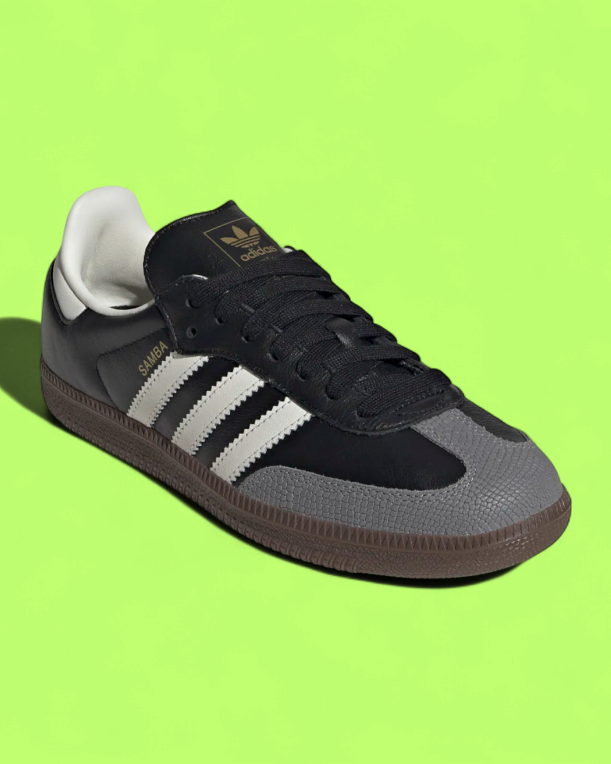 ADIDAS SAMBA OG BLACK WHITE RETRO CLASSIC LEATHER CASUAL