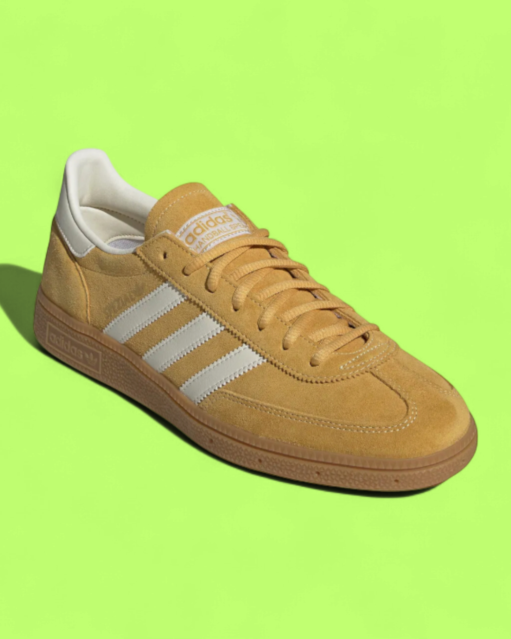 ADIDAS SPEZIAL SUEDE MUSTARD YELLOW WHITE RETRO CASUAL SNEAKERS