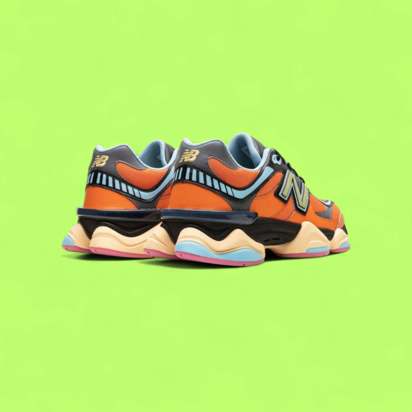 NEW BALANCE 9060 SUN GLOW PREMIUM RETRO STYLE EDITION ICONZ DROP