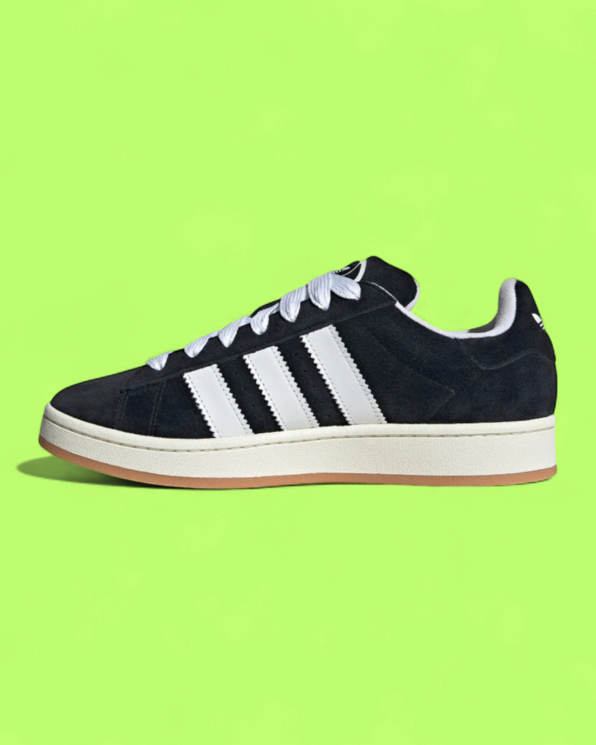 ADIDAS CAMPUS CLASSIC SUEDE BLACK WHITE LOW TOP CASUAL CWCD